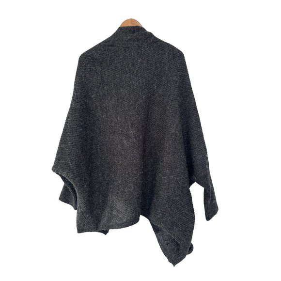 Sleeping on Snow Anthropologie Primula Cocoon Cardigan Womens S Gray Wool Blend - Picture 3 of 8